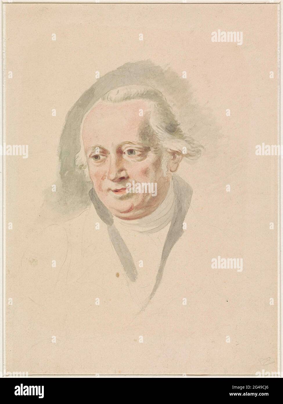 Portrait of Adriaan de Lelie Stock Photo Alamy