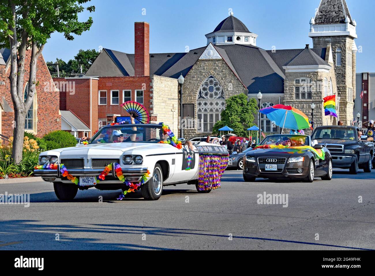 Pride parade cars hires stock photography and images Alamy