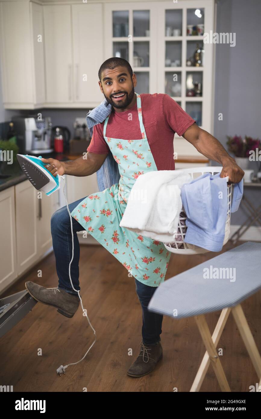 Man clothing in laundry basket hi-res stock photography and images - Alamy