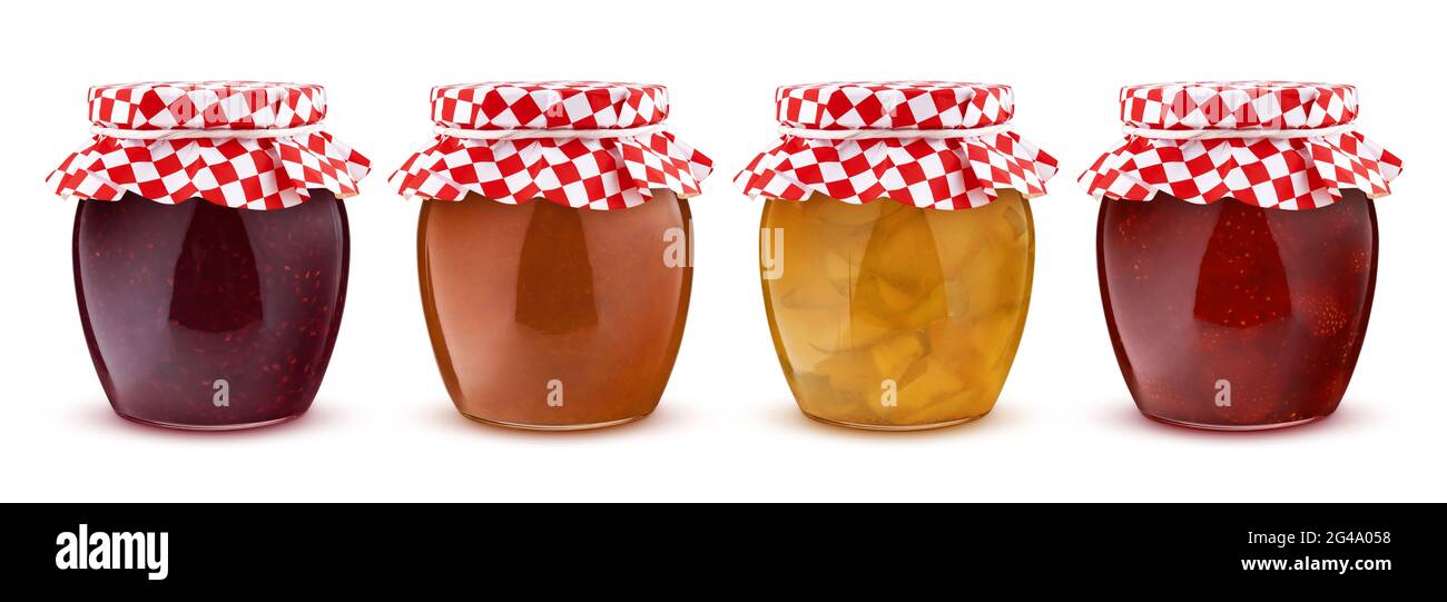 Strawberry fruit glass jam hi-res stock photography and images - Alamy