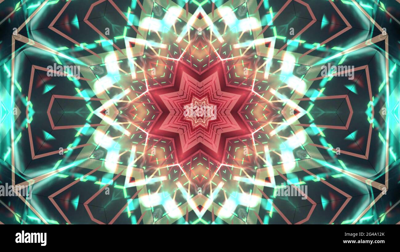 A 3D rendering of a futuristic background with geometric shapes and ...