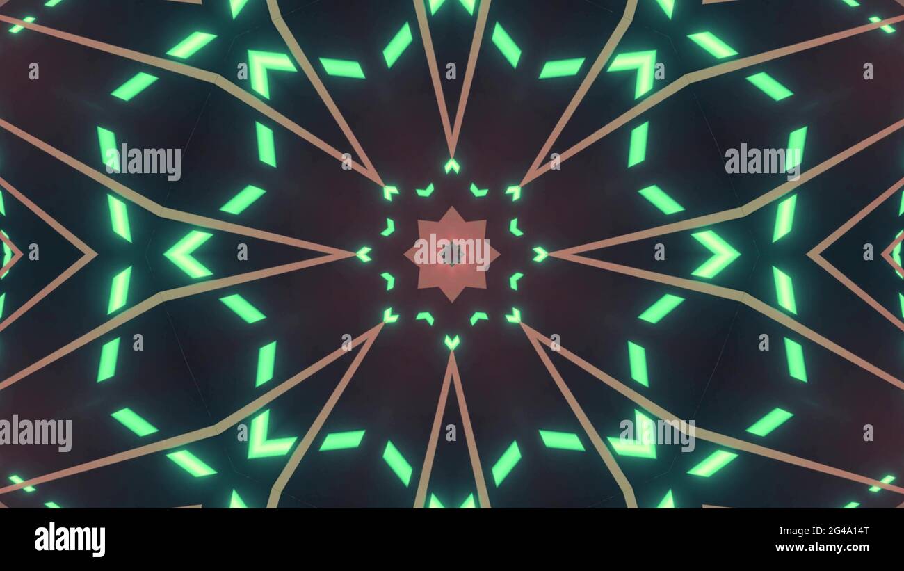 A 3D rendering of a futuristic background with geometric shapes and ...