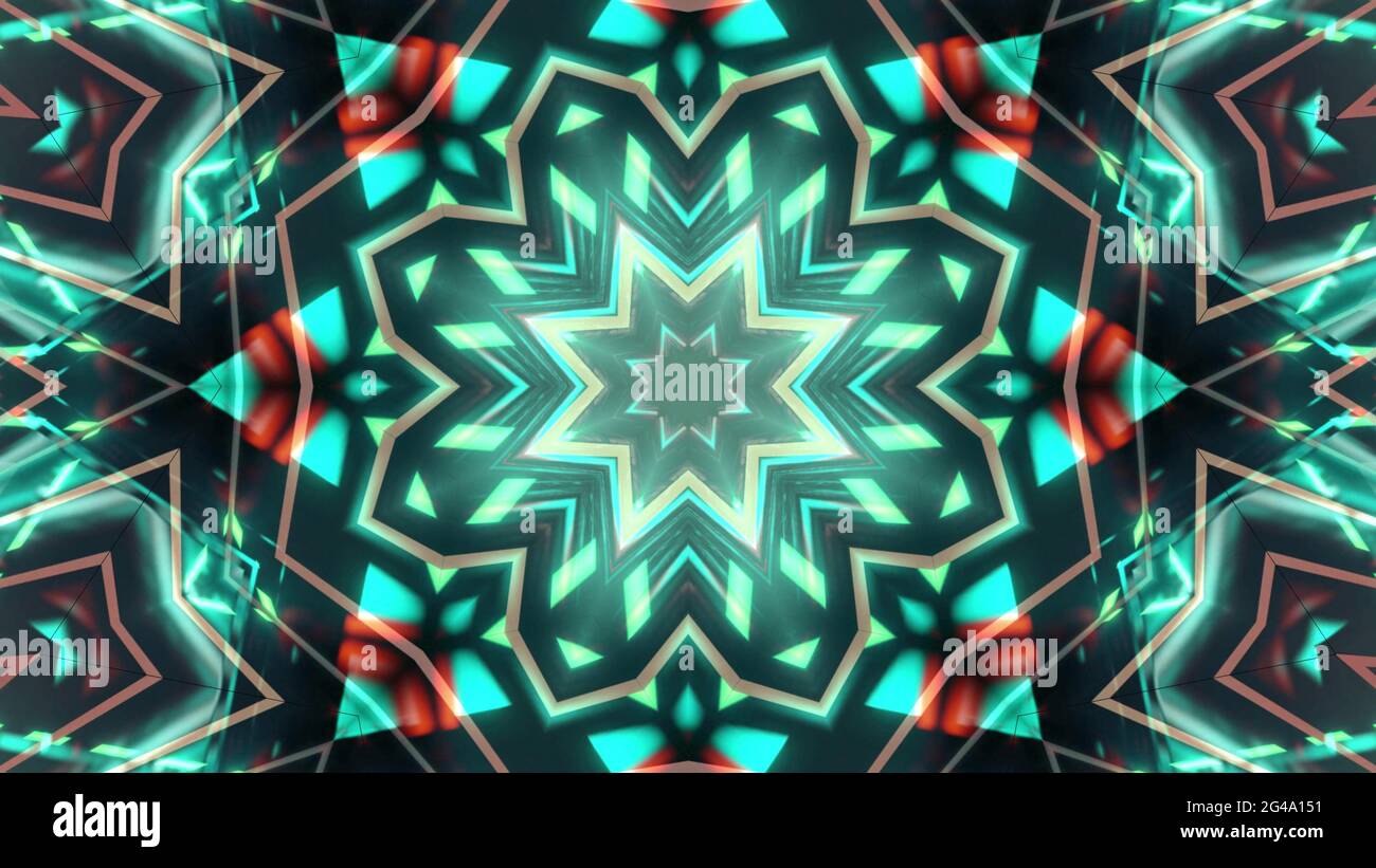 A 3D rendering of a futuristic background with geometric shapes and ...