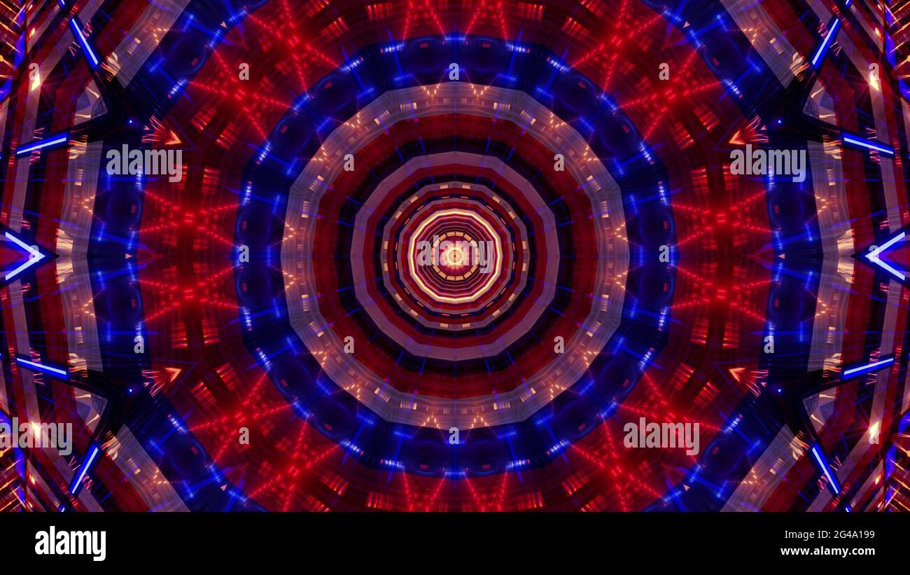 A 3D rendering of a futuristic background with geometric shapes and ...