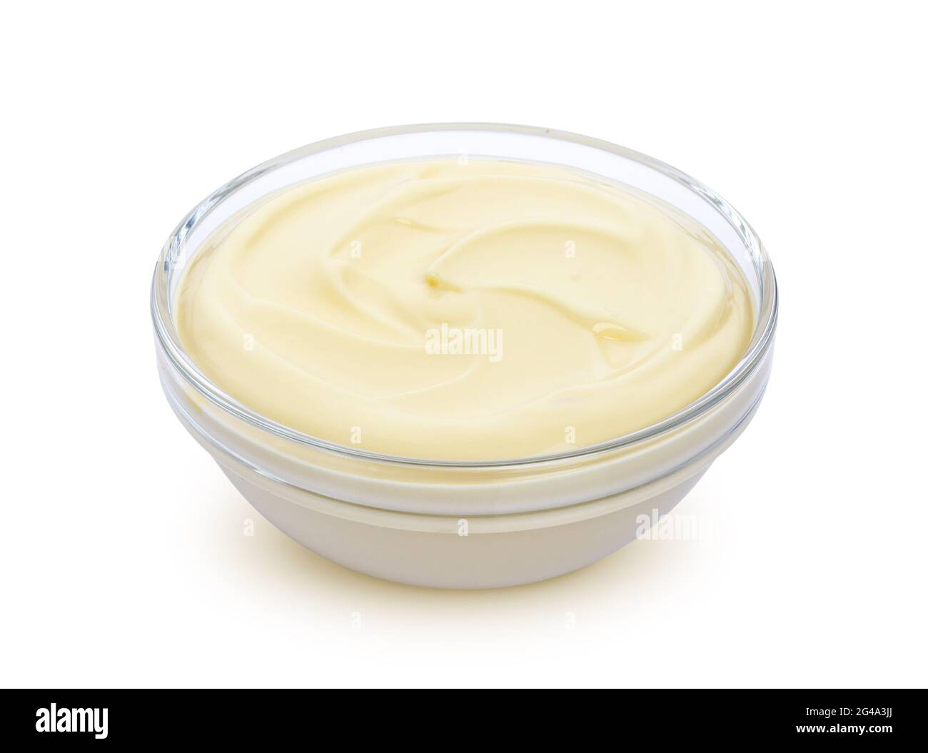 Mayonnaise isolated on white background Stock Photo