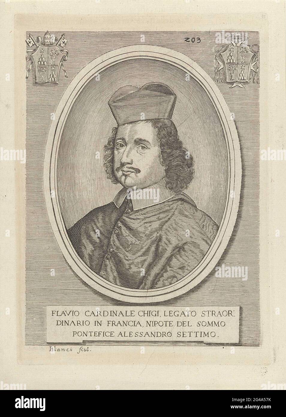 Cardinal flavio chigi portraits hires stock photography and images Alamy