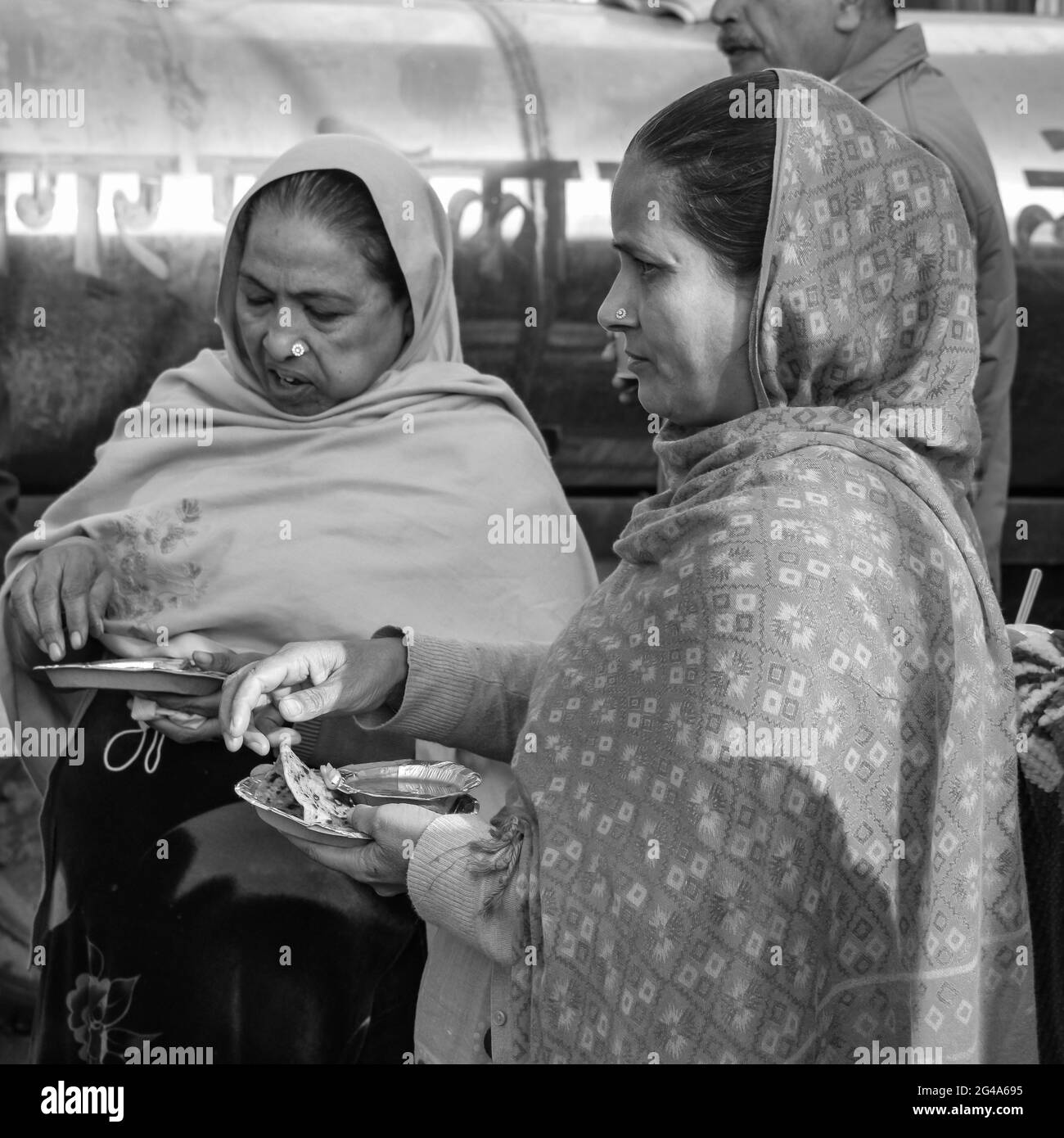 Uttarakhand tourism get Black and White Stock Photos & Images - Alamy