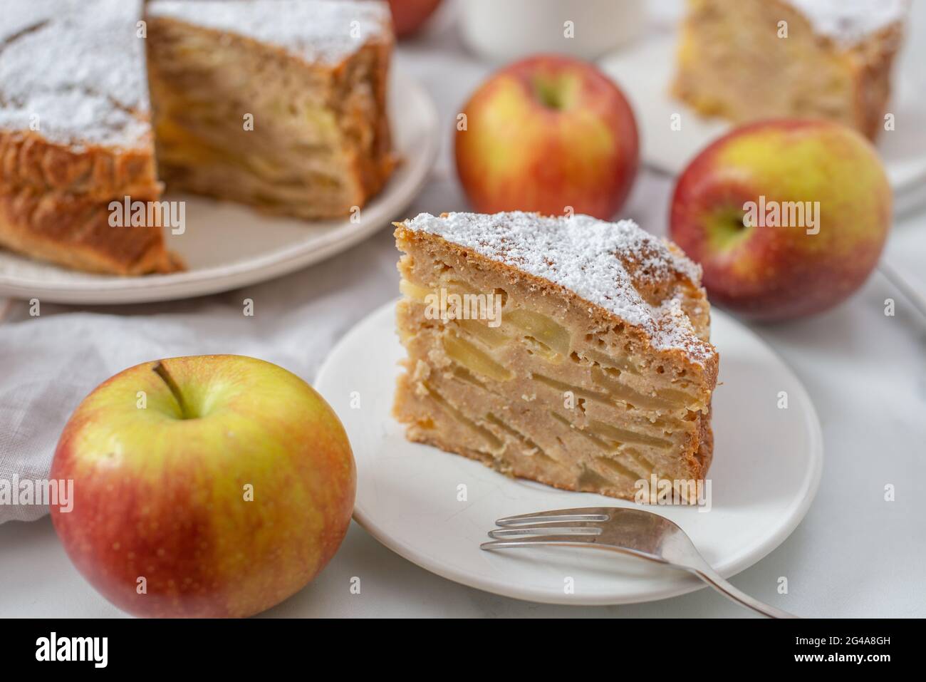 Sweet Home Made French Apple Pie Gateau Invisible Aux Pommes Stock Photo Alamy Sweet Home Made French Apple Pie Gateau Invisible Aux Pommes Stock Photo Alamy