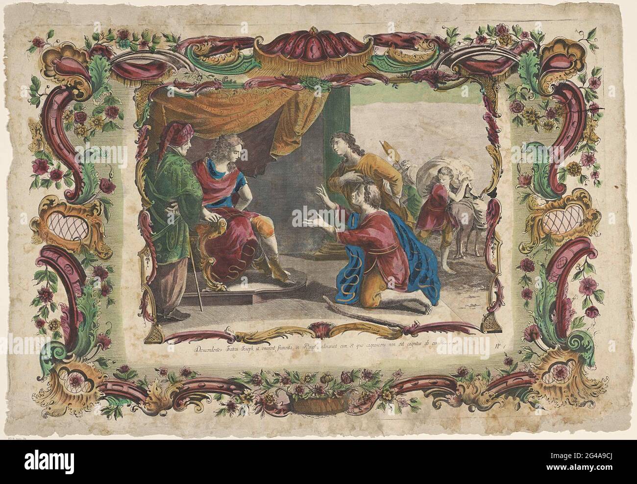 Joseph is recognize by his brothers hires stock photography and images Alamy