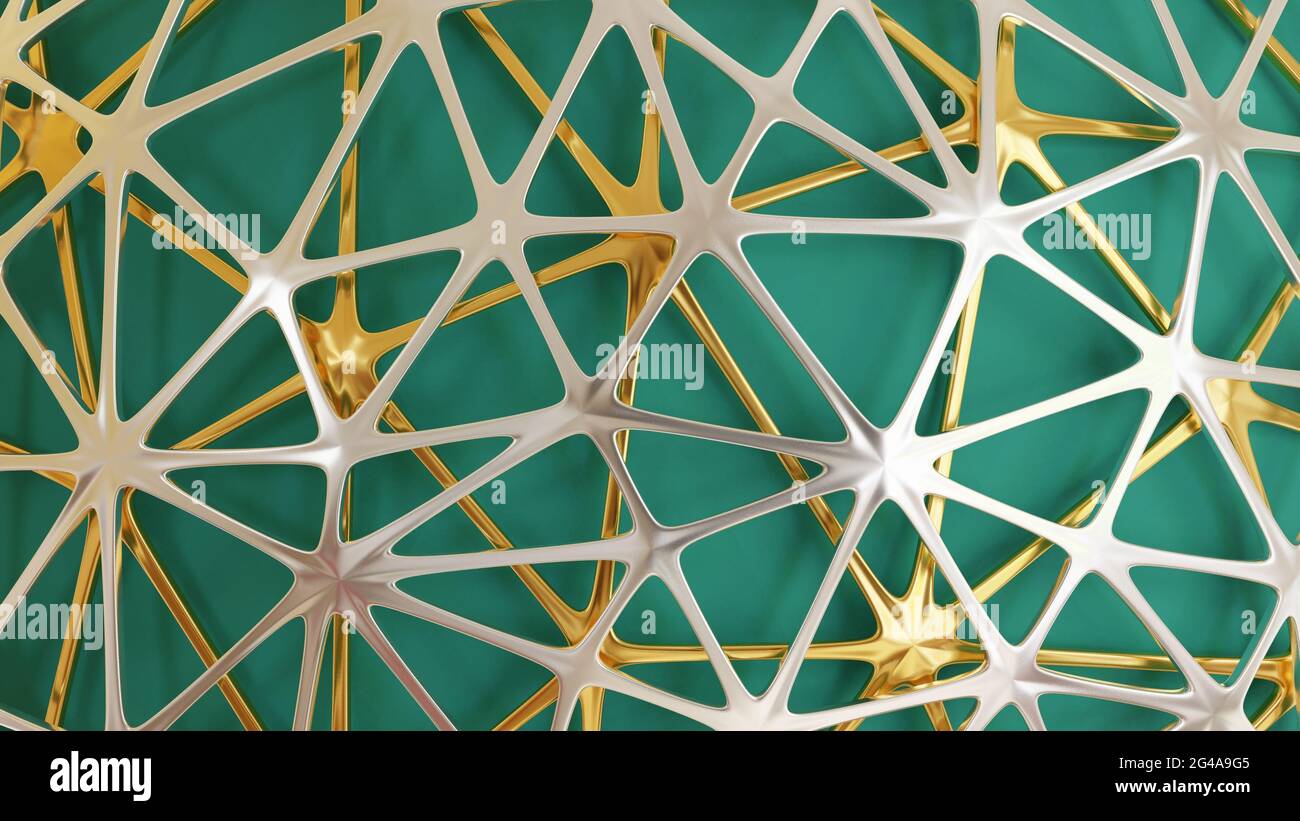 Abstract geometric shape color background Stock Photo