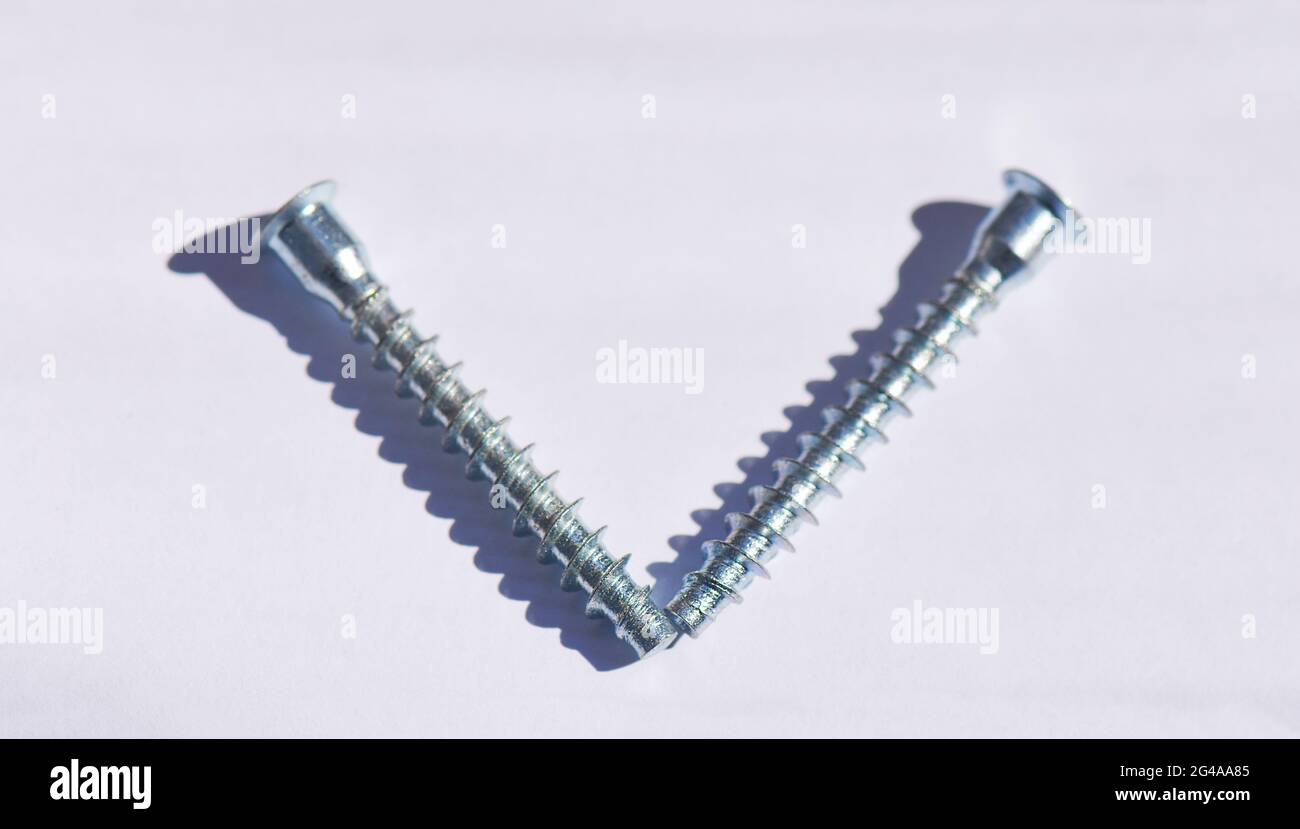A Closeup Shot Of Screws Isolated On White Background Stock Photo Alamy A Closeup Shot Of Screws Isolated On White Background Stock Photo Alamy