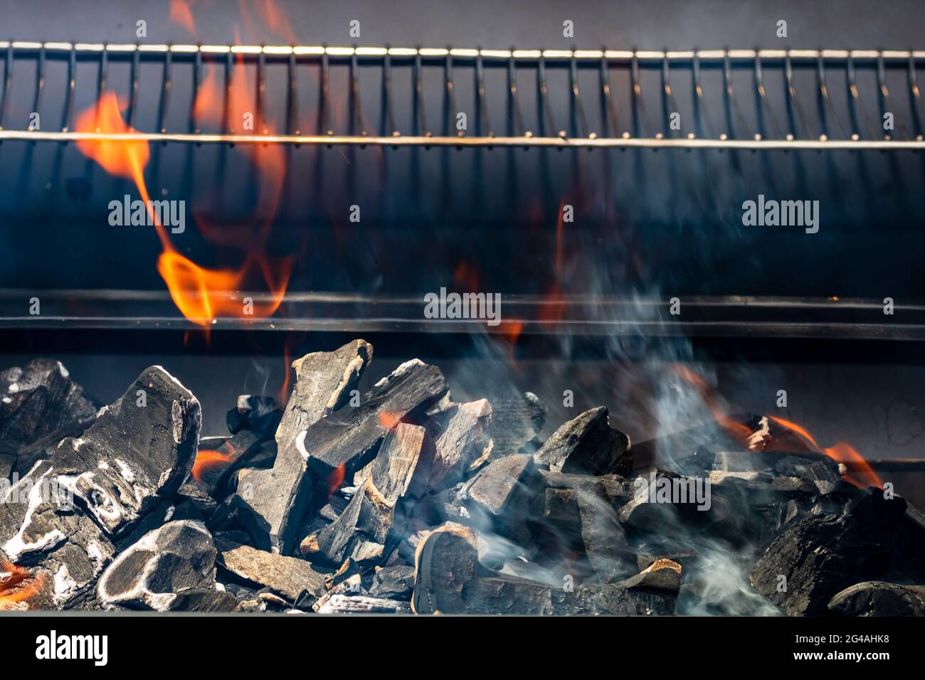 charcoal briquettes fire pit