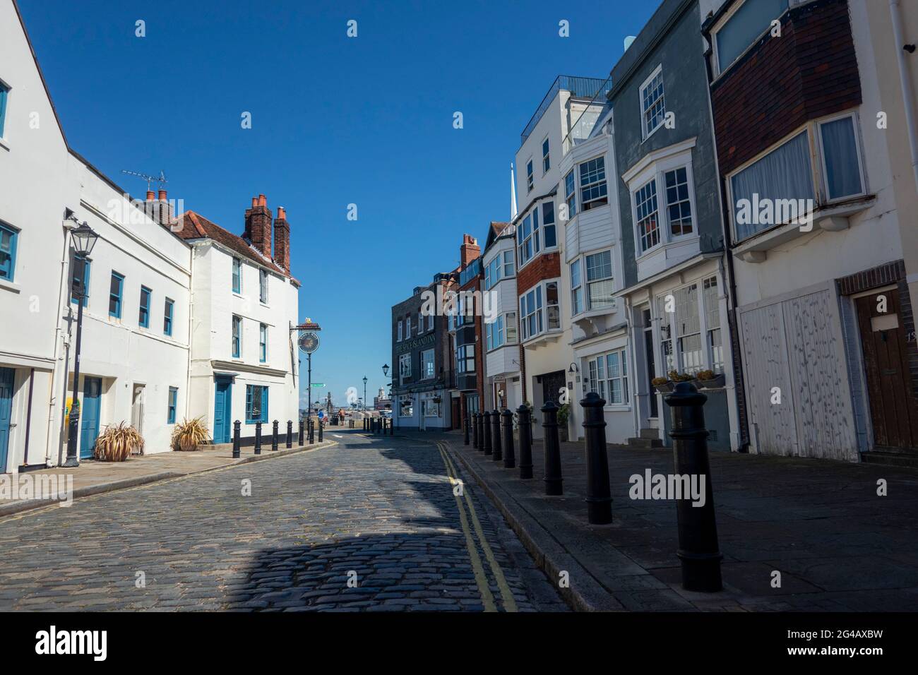 Old Portsmouth Hampshire UK Stock Photo Alamy