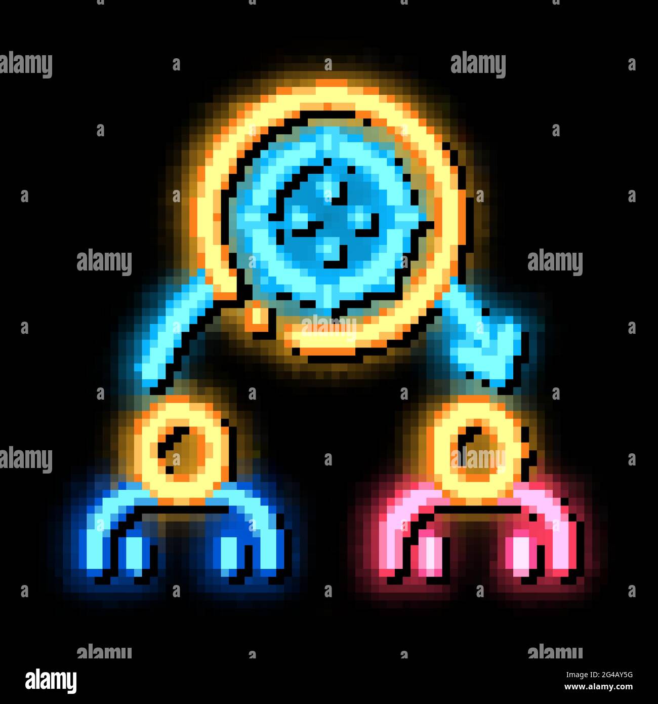 transmission of viruses to another person neon glow icon illustration ...