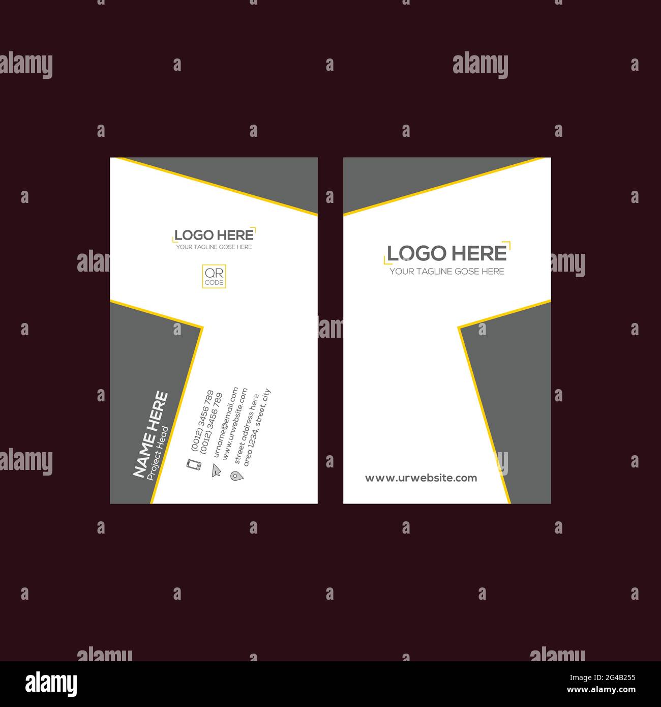 Simplot Business Card simple business card Stock Vector Image & Art - Alamy