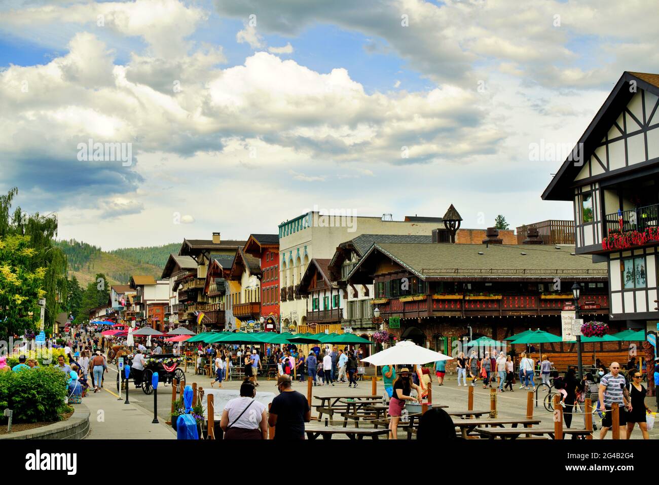 Leavenworth washington Stock Photo