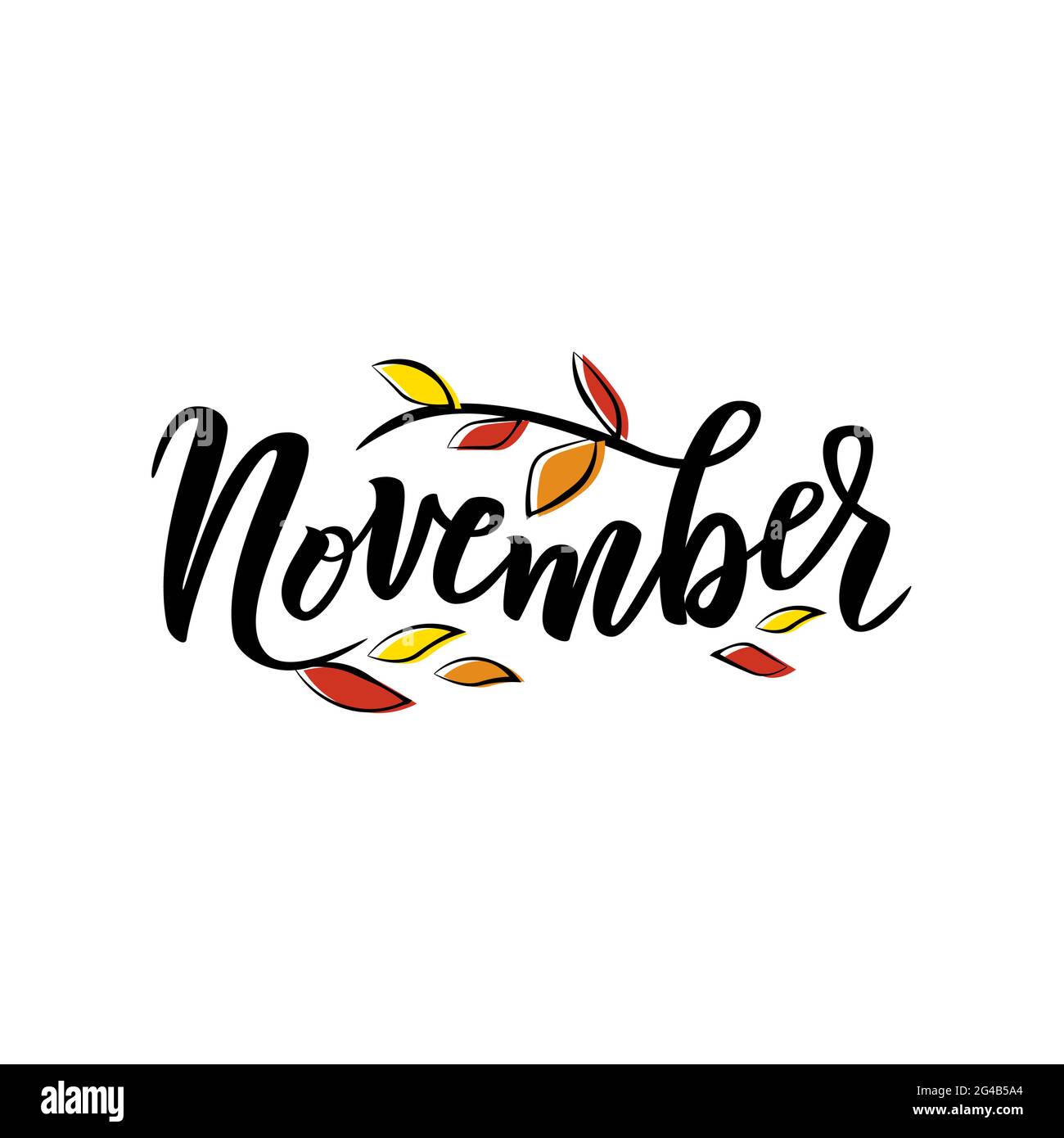Hand Lettering November Calligraphy