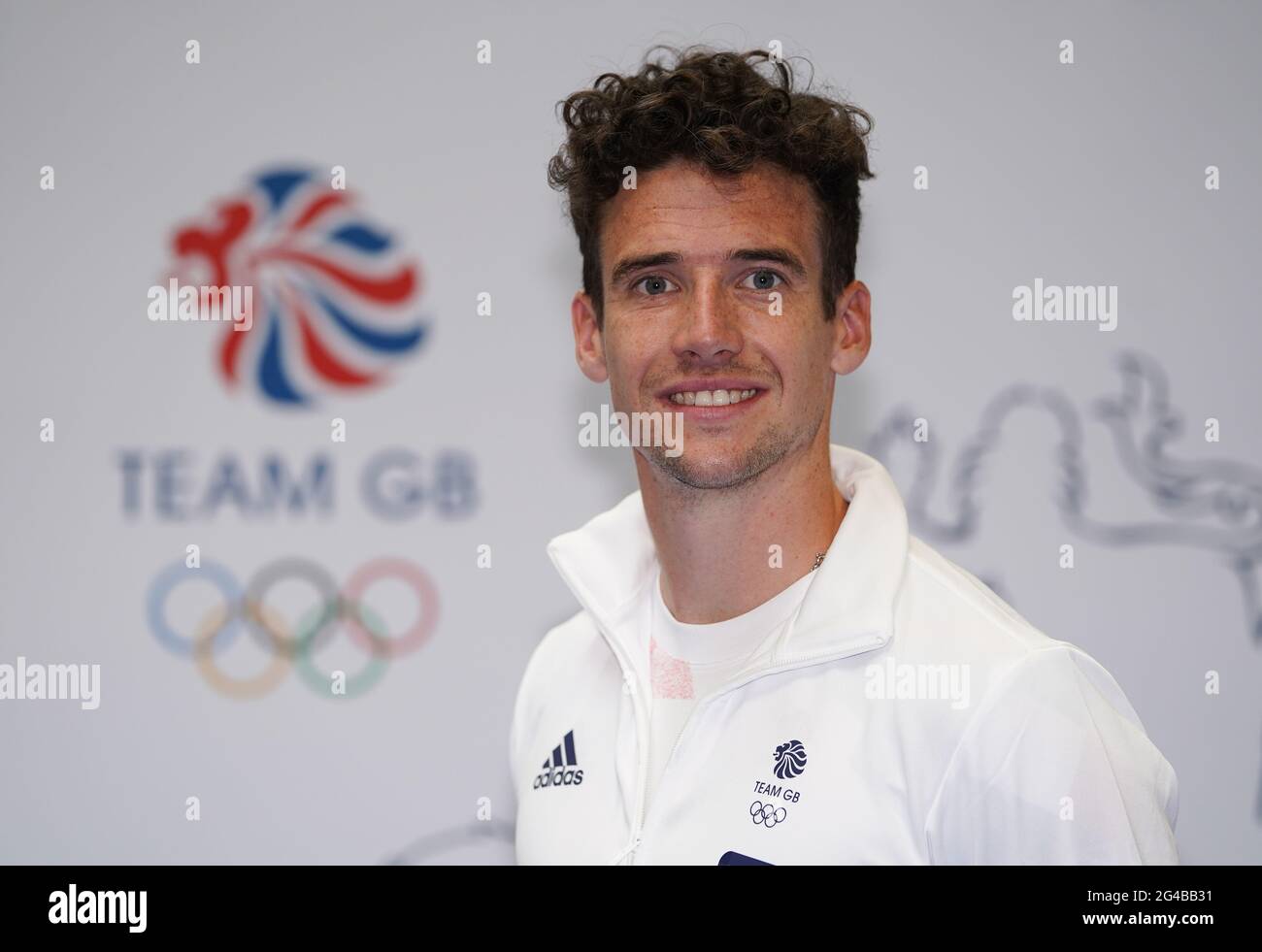 Phil Roper during the kitting out session for the Tokyo Olympics 2020 ...