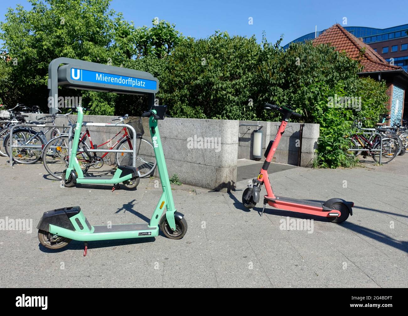 E scooter in Berlin, Germany Stock Photo - Alamy