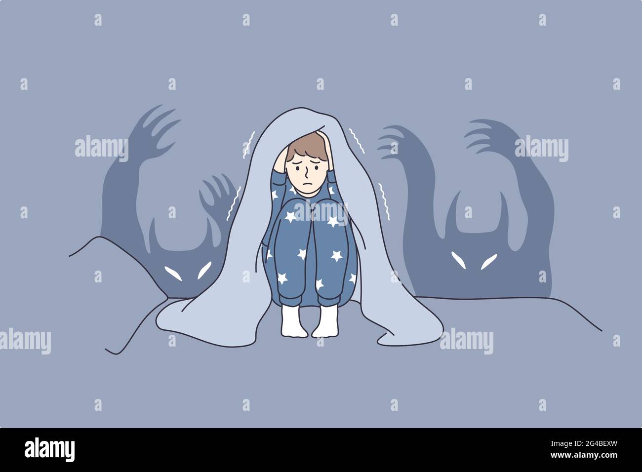 Hiding head Stock Vector Images Alamy