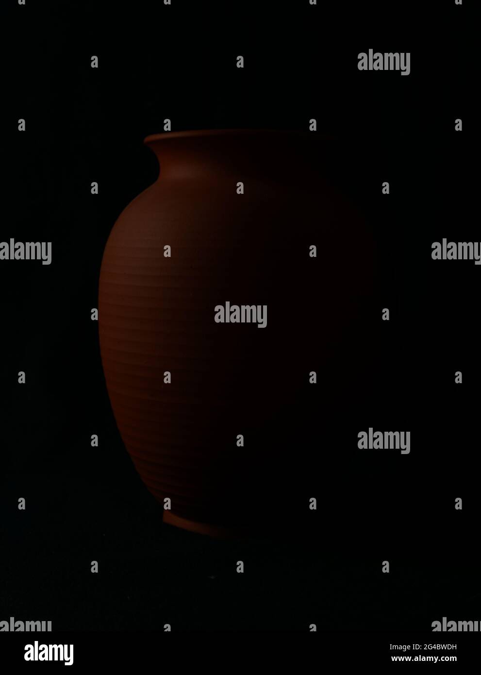 dark vase Stock Photo