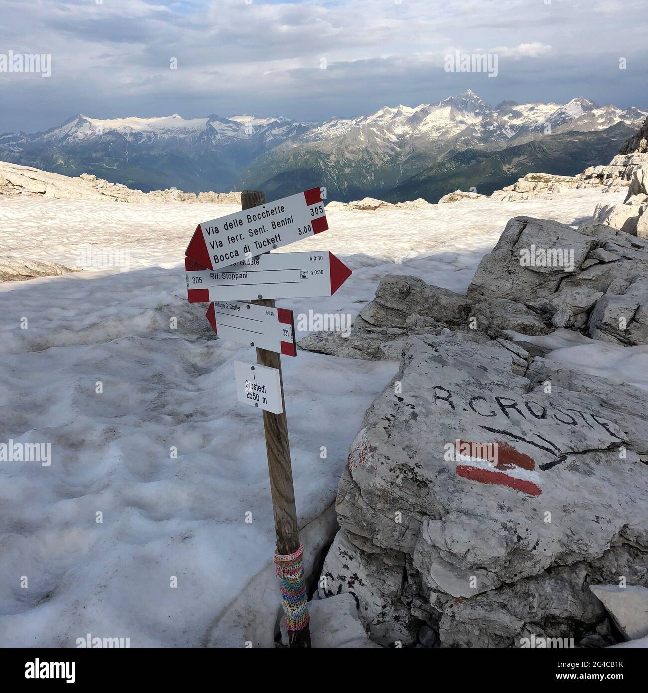 Via Ferrata Sentiero Benini High Resolution Stock Photography and ...