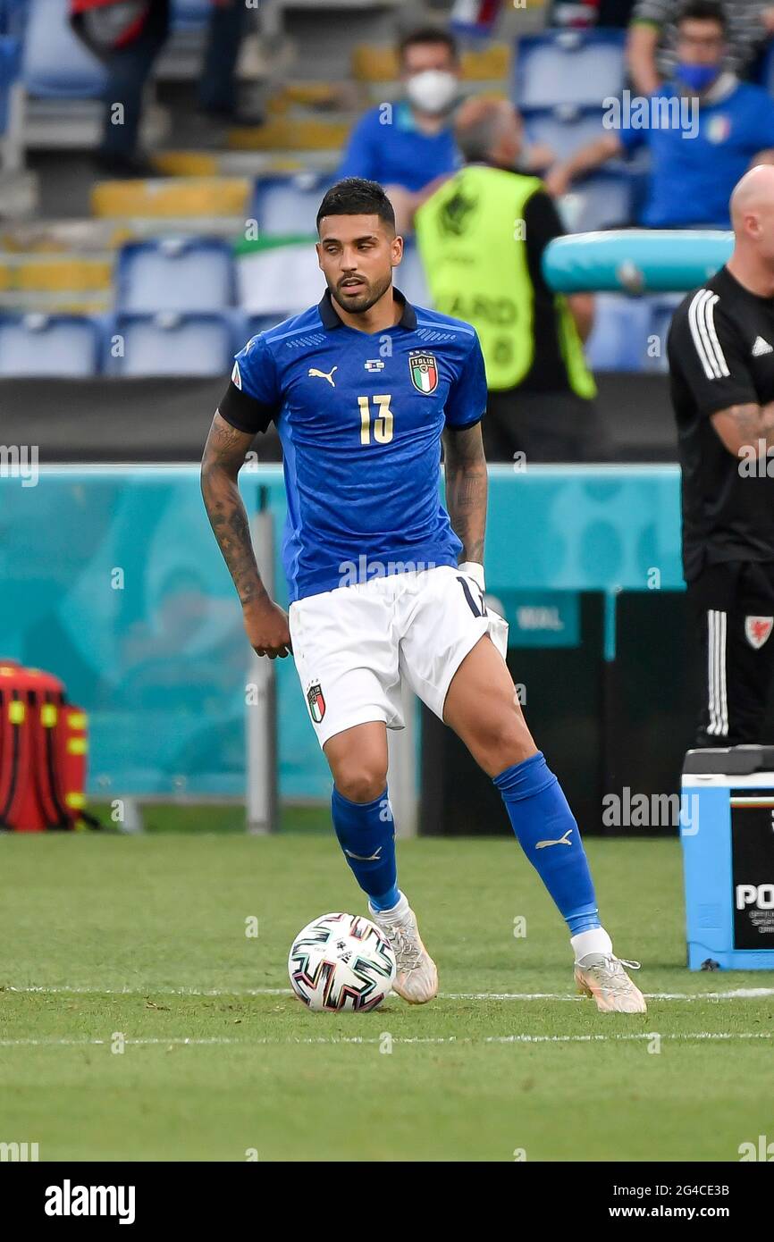 Emerson Palmieri (Italy) during the Uefa