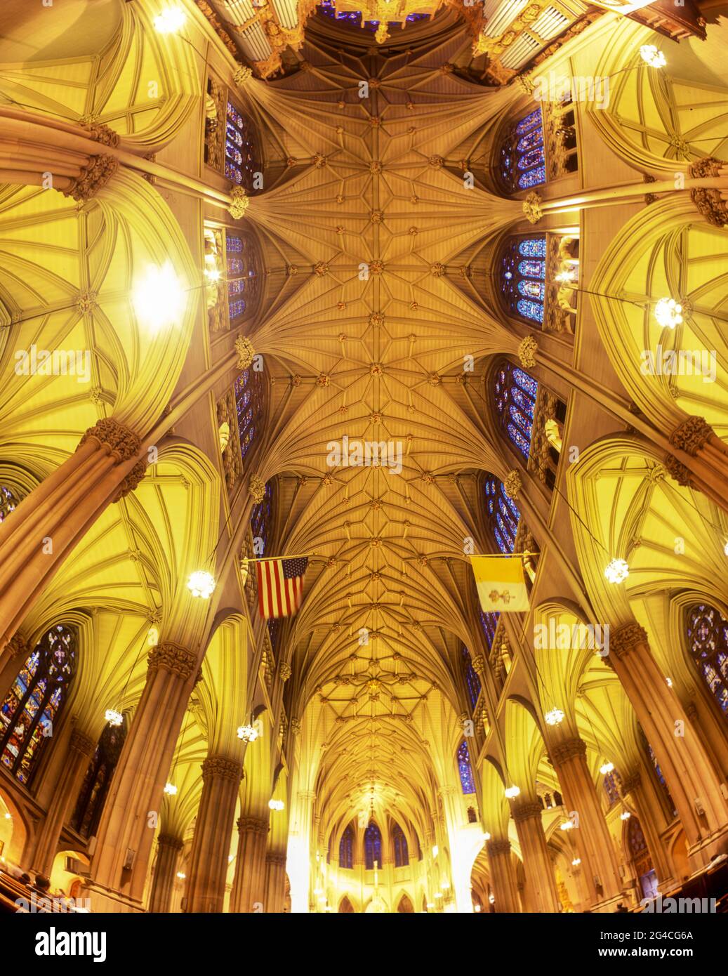 VAULTED CEILING SAINT PATRICK’S CATHEDRAL (©JAMES RENWICK 1858) FIFTH