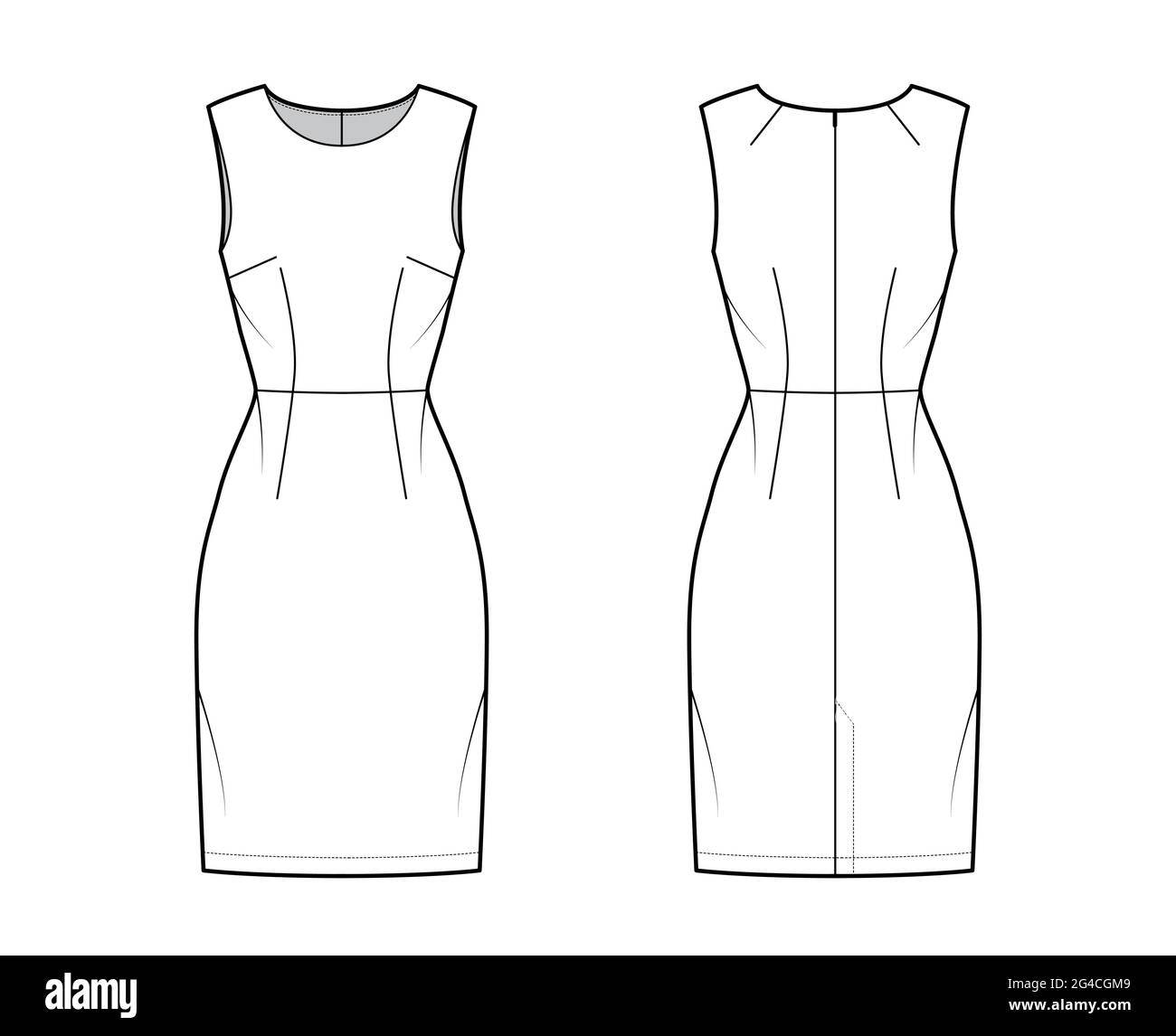 Petticoat dress Stock Vector Images - Alamy
