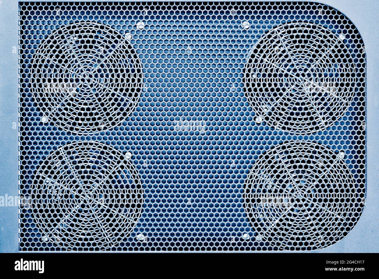 Cooler Fan inside Desktop Computer Case PC Stock Photo Alamy