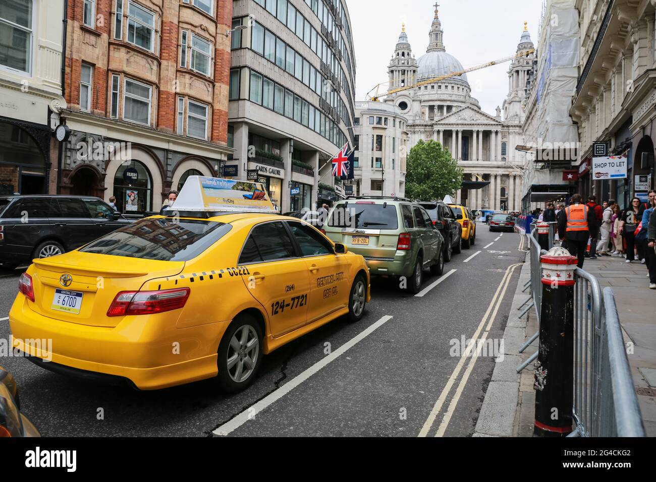 London, UK. 19 June 2021. A scene from the movie set during the filming
