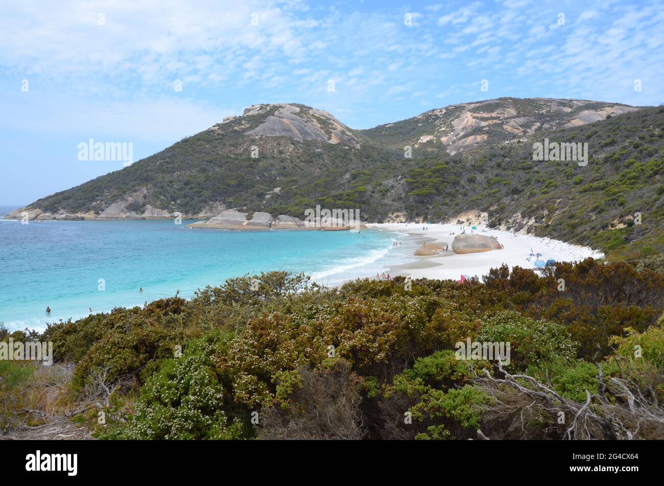 View of Little Beach Two Peoples Bay Albany Western Australia Stock Photo