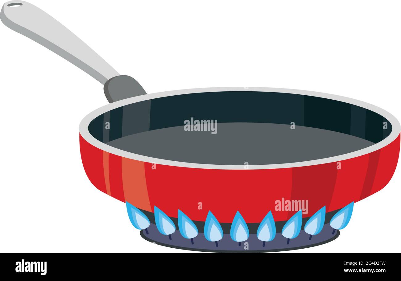 Cooking Pot On Stove Clipart
