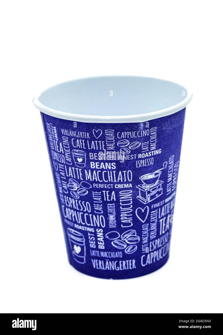 Laptop coffee cup blank Cut Out Stock Images & Pictures - Alamy