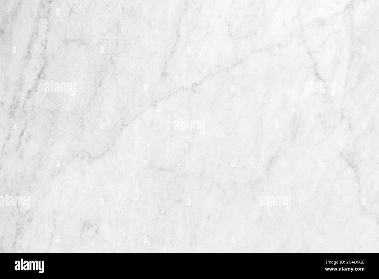 White marble background or texture and copy space, horizontal shape Stock Photo