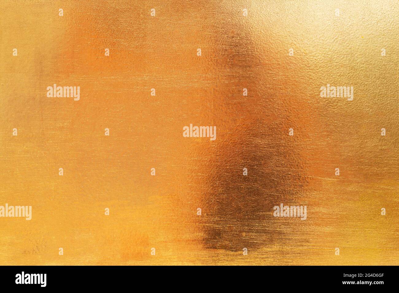 Gold abstract background or texture and gradients shadow horizontal shape Stock Photo