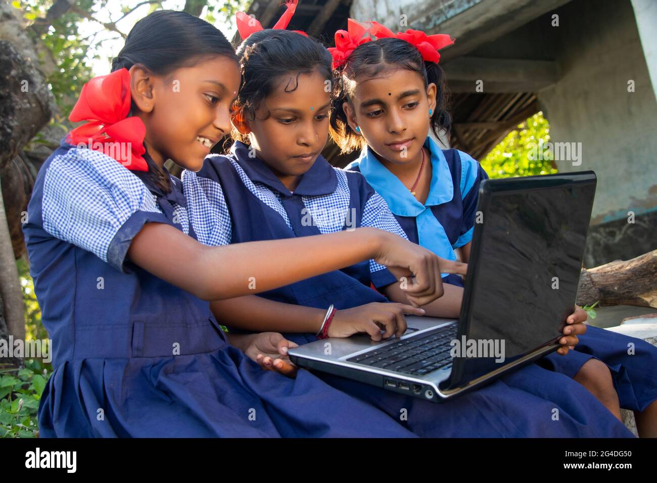 Indian girl computer school hires stock photography and images Alamy