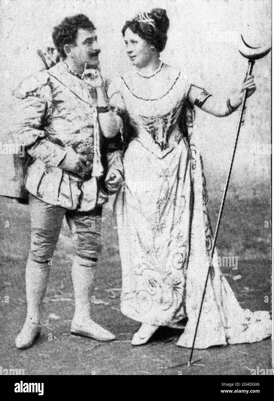 theatre / theater, operetta, "Frau Luna", by Paul Lincke, libretto