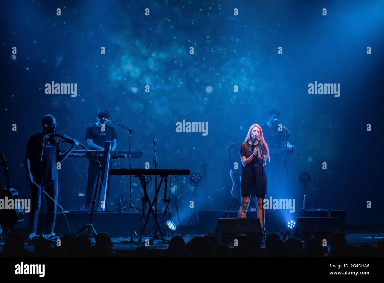 Barcelona, Spain. 2021.06.18. Bely Basarte singer concert at BARTS in