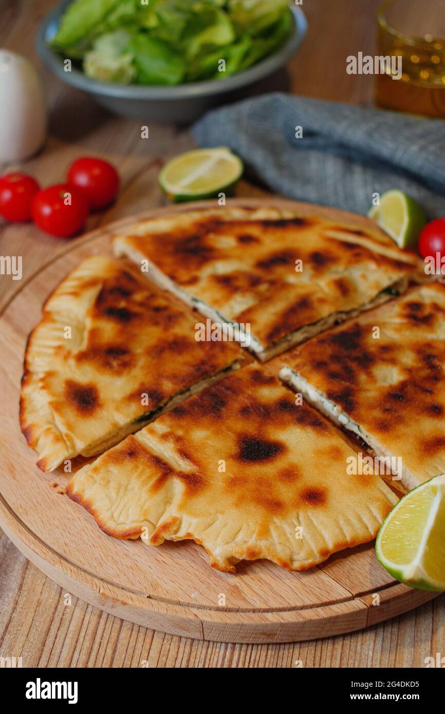 Spinach and feta gozleme hires stock photography and images Alamy