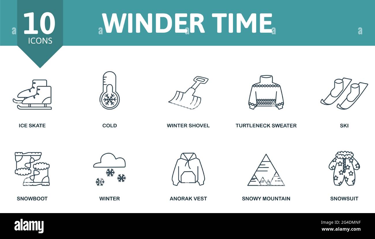 Cold Winter Icons