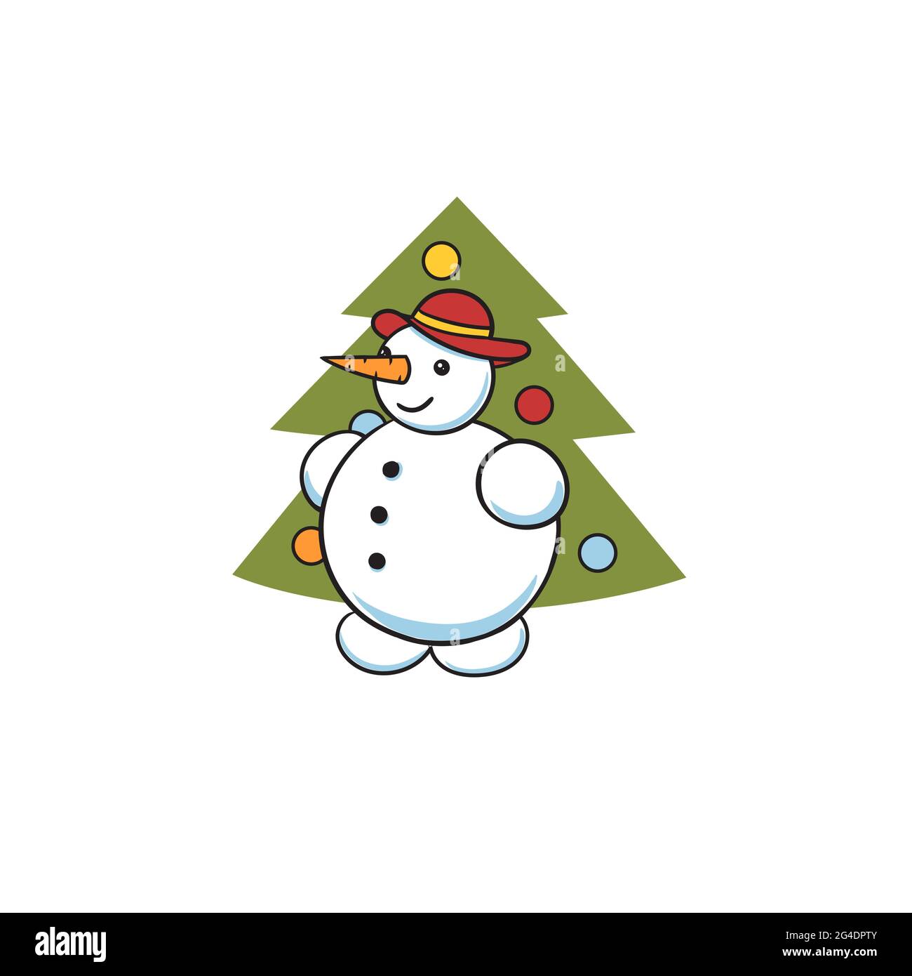 Christmas Snowman Drawings