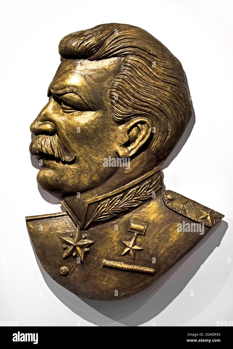 Joseph Stalin ( Russian Revolution 1917 - 1945 ) Lenin Stalin Russian propaganda - publicity Russia USSR Stock Photo