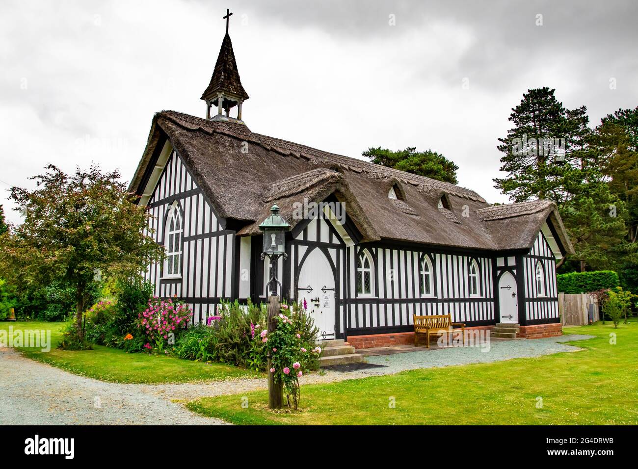All Saints Church, Church Stretton, UK Stock Photo Alamy