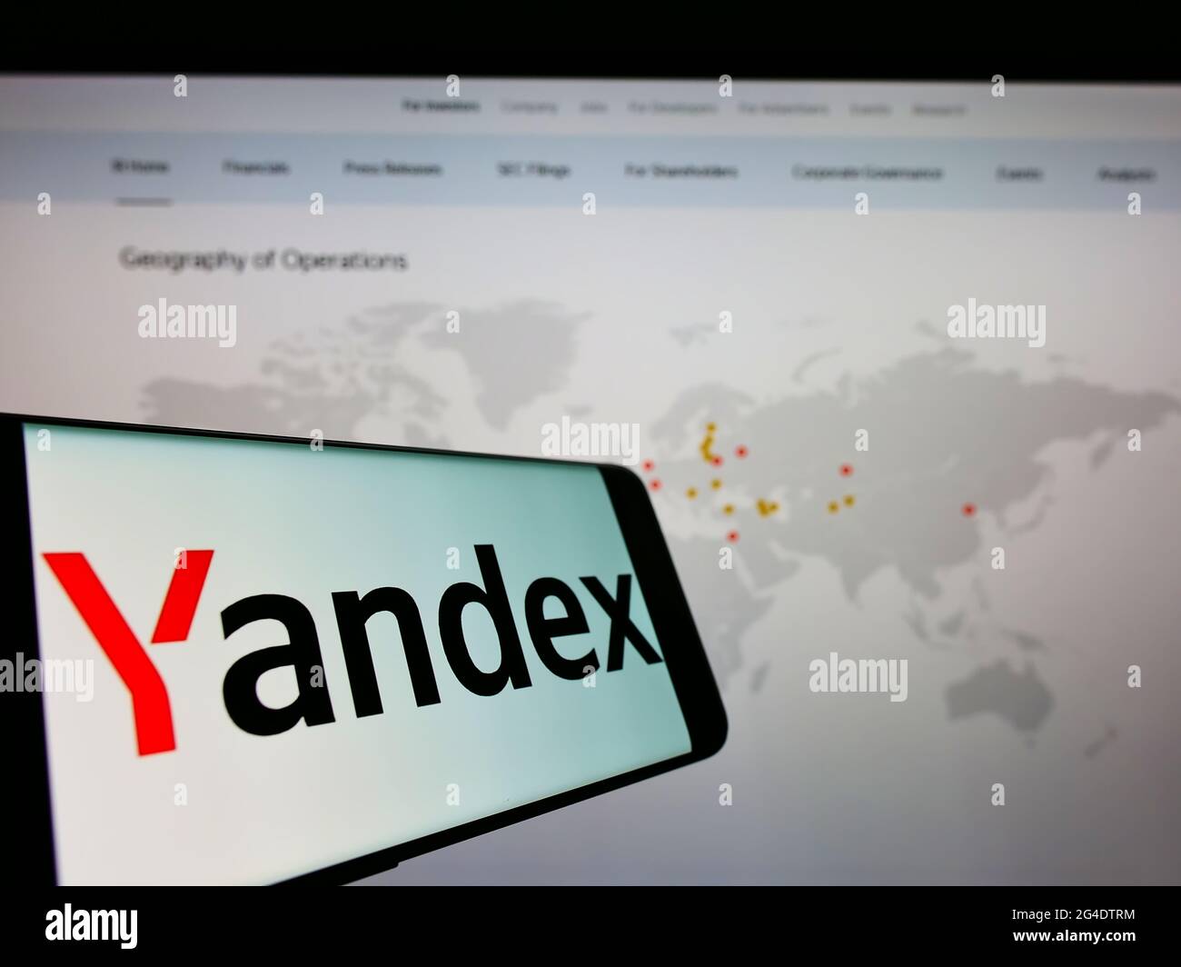 Logo yandex hi-res stock photography and images - Alamy