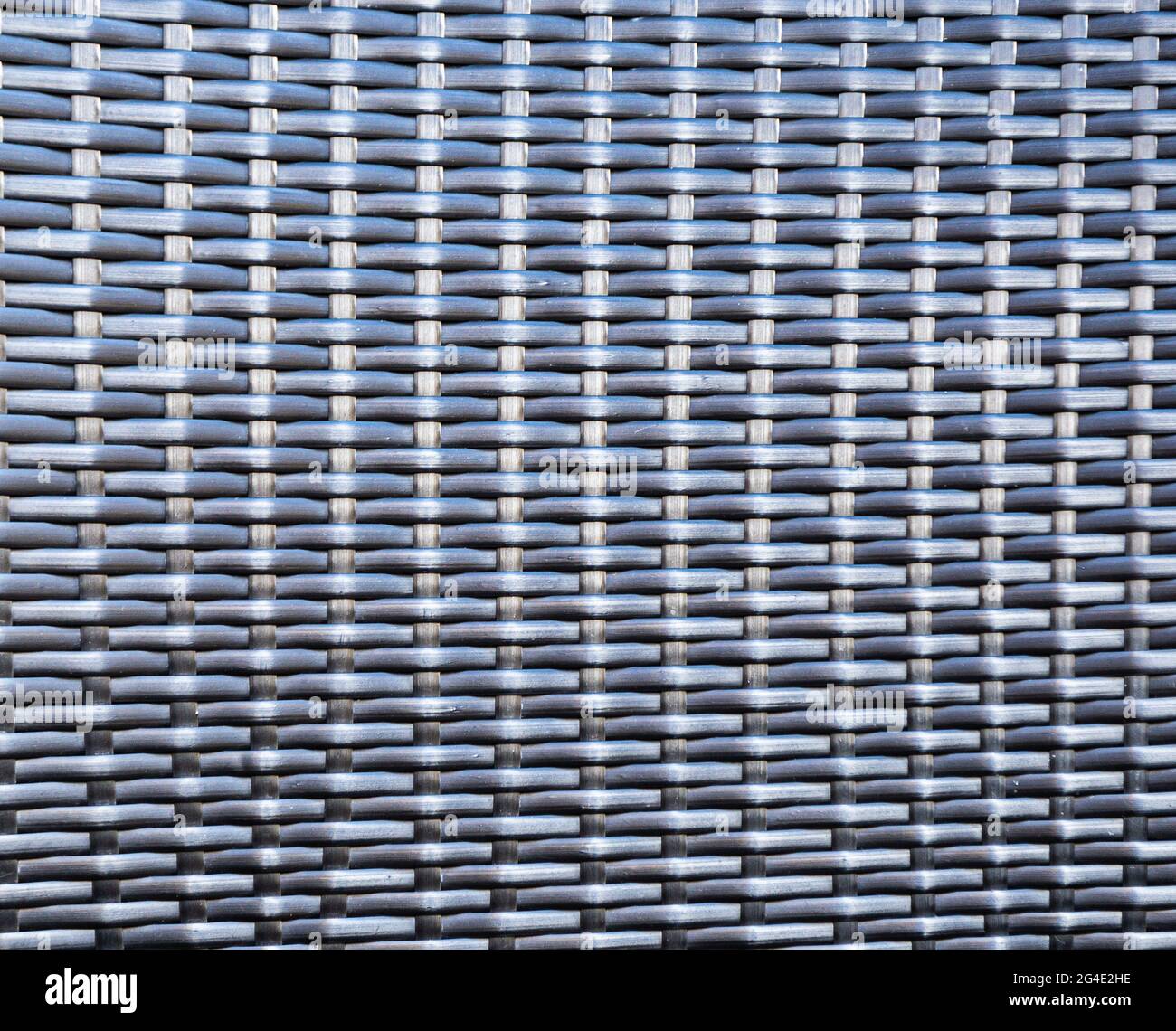 The texture of the furniture. Street furniture is rattan. Rattan texture. Stock Photo