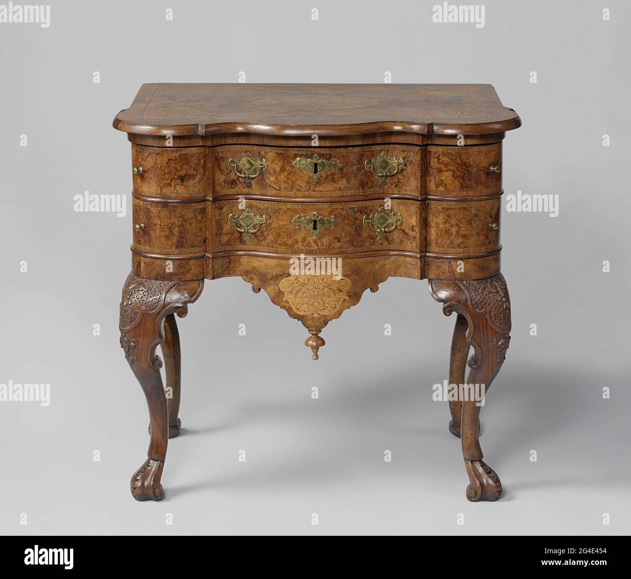 . The commode, a low chest of drawers, became fashionable in Paris in