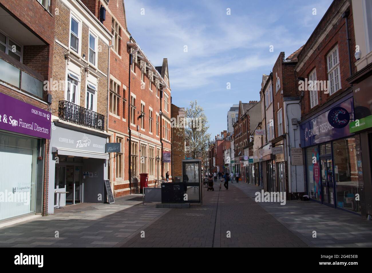 Maidenhead high street hires stock photography and images Alamy