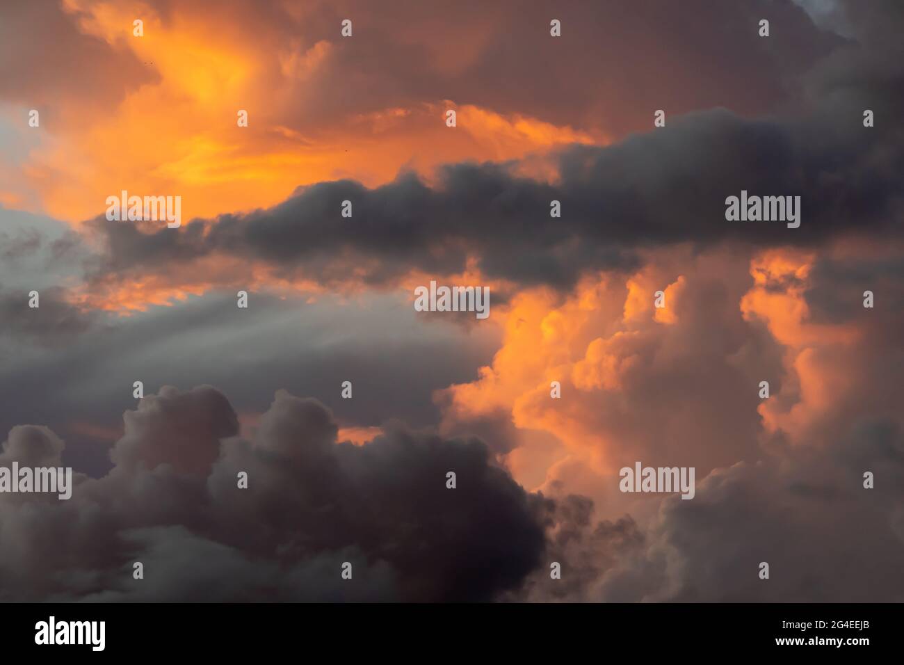 Sunset on the Peruvian Amazon River Stock Photo - Alamy