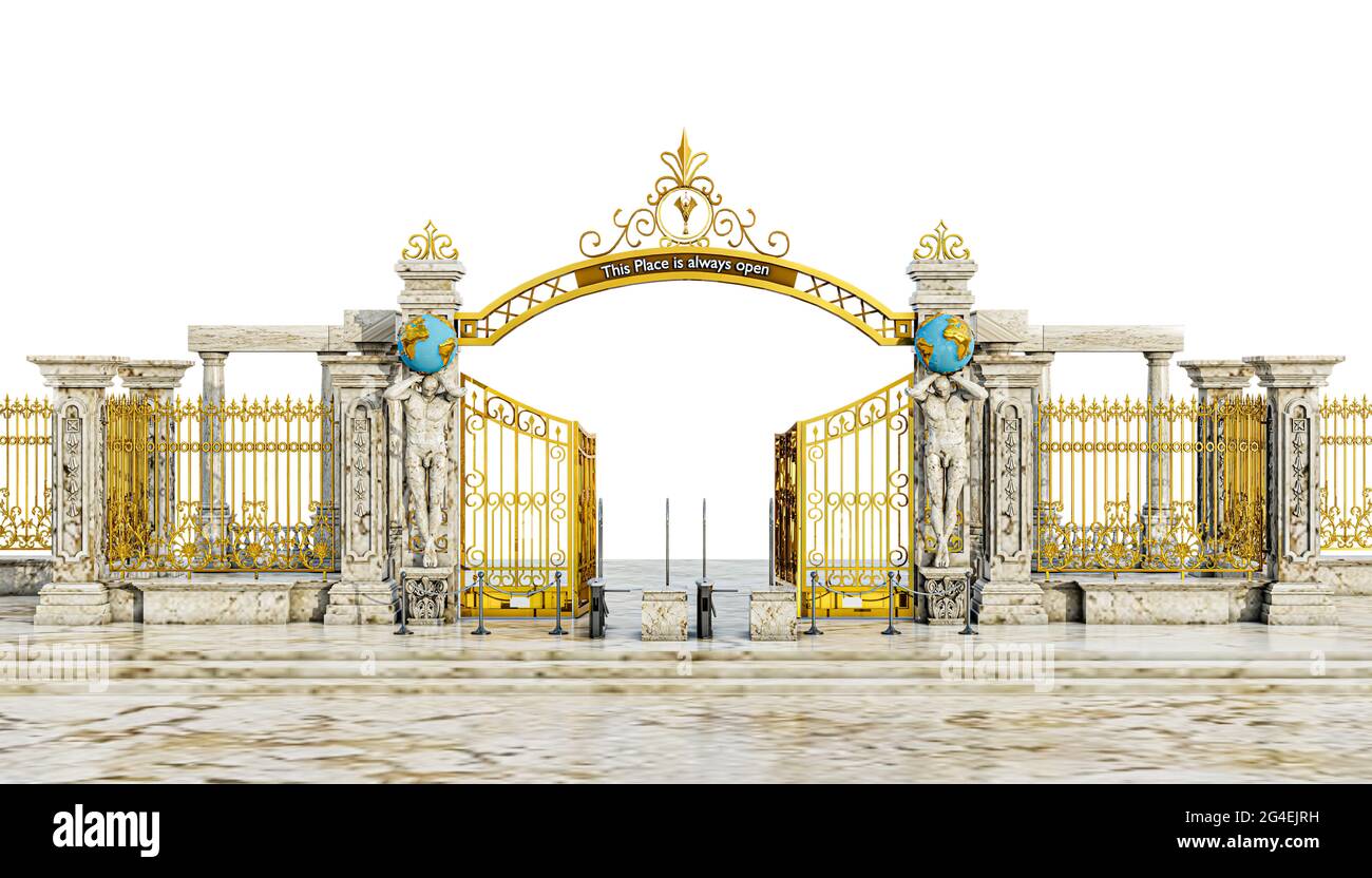 Pearly gates of heaven hires stock photography and images Alamy